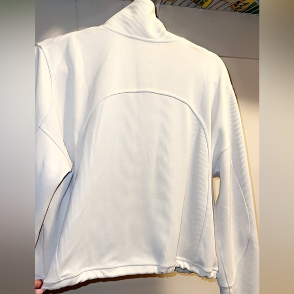 Lululemon cream half zip sweater - Picture 4 of 5